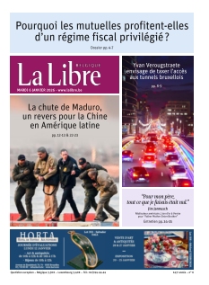 cover La Libre Belgique n°20260106