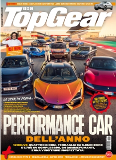 Copertina di BBC Top Gear Italia del 12 dicembre 2025