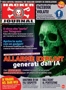 Copertina di Hacker Journal IT del 07 novembre 2025