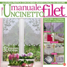 Copertina di Motivi all'uncinetto Manuale del 