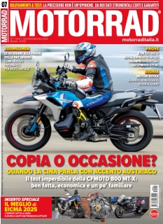 Copertina di Motociclismo Motorrad del 25 novembre 2025