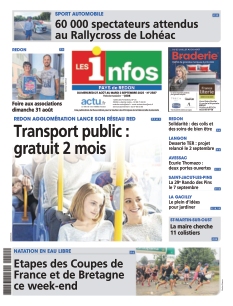 cover Les Infos Pays de Redon n°20250827