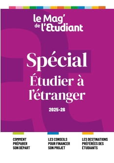 cover Le Mag de l'Etudiant Spécial Étudier à l'étranger n°20252026