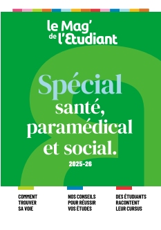 cover Le Mag de l'Etudiant Spécial santé, paramédical et social n°20252026