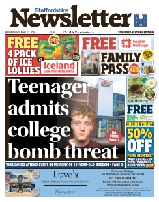 cover Staffordshire Newsletter n°20260513