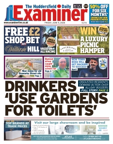 cover Huddersfield Examiner n°20260605