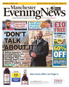 cover Manchester Evening News n°20260430