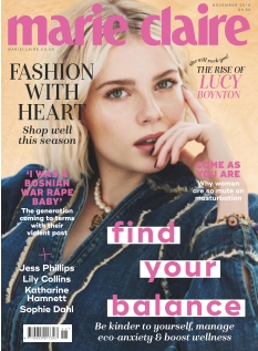 cover Marie Claire UK n°20191015
