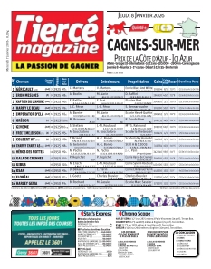 cover Tiercé magazine n°20260107