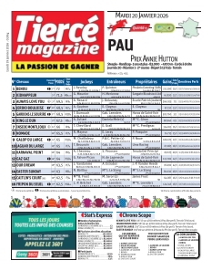 cover Tiercé magazine n°20260119