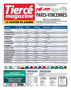 cover Tiercé magazine n°20260123