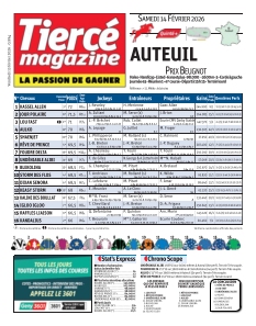 cover Tiercé magazine n°20260213