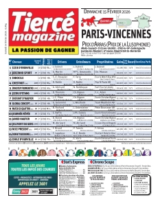 cover Tiercé magazine n°20260214