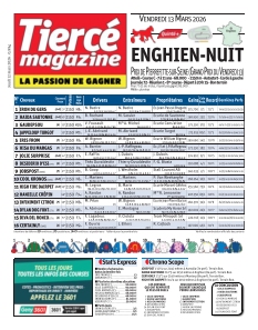 cover Tiercé magazine n°20260312