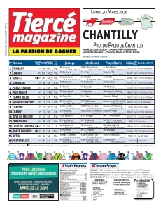 cover Tiercé magazine n°20260329