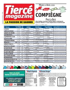 cover Tiercé magazine n°20260420