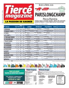 cover Tiercé magazine n°20260422