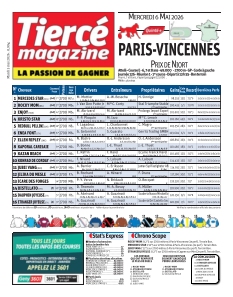 cover Tiercé magazine n°20260505