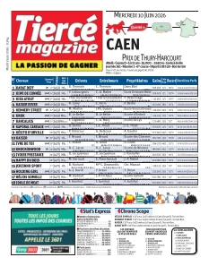 cover Tiercé magazine n°20260609