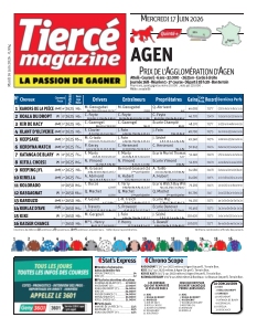 cover Tiercé magazine n°20260616