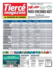 cover Tiercé magazine n°20260618