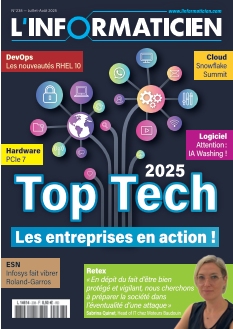 Couverture de L'Informaticien du 01 juillet 2025