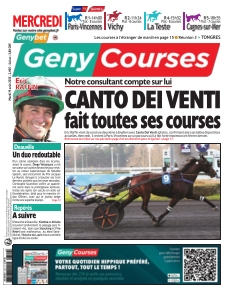 Couverture de Geny Courses du 19 août 2025