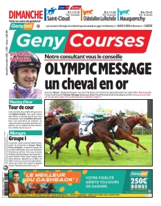 Couverture de Geny Courses du 08 novembre 2025