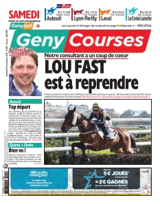 Couverture de Geny Courses du 14 novembre 2025