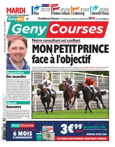 Couverture de Geny Courses du 15 décembre 2025
