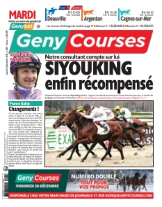 cover Geny Courses n°20251222