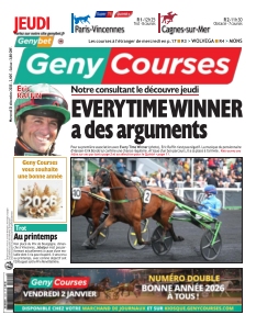 cover Geny Courses n°20251231