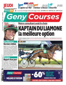 cover Geny Courses n°20260107