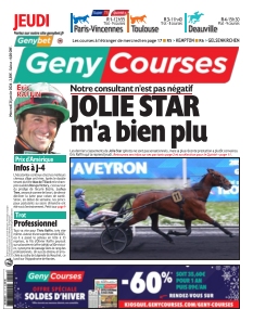 cover Geny Courses n°20260121