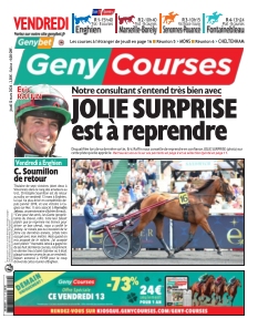 cover Geny Courses n°20260312