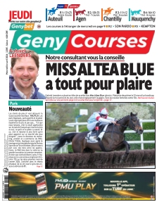 cover Geny Courses n°20260401