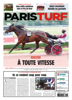 Couverture de Paris Turf du 08 août 2025