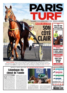 Couverture de Paris Turf du 21 novembre 2025