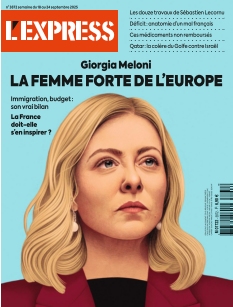 Couverture de L'Express du 18 septembre 2025