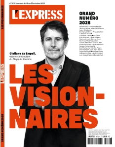 Couverture de L'Express du 16 octobre 2025