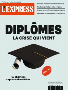Omslag van L'Express van 