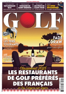 Couverture de Golf magazine du 08 août 2025