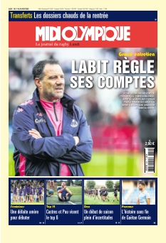 Couverture de Midi Olympique du 11 août 2025