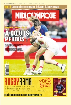 Couverture de Midi Olympique du 22 septembre 2025