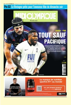 Couverture de Midi Olympique du 14 novembre 2025