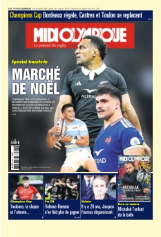 Couverture de Midi Olympique du 15 décembre 2025