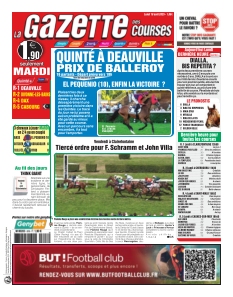 Couverture de La Gazette des Courses du 18 août 2025