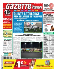 Couverture de La Gazette des Courses du 10 novembre 2025