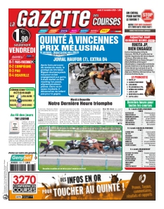 cover La Gazette des Courses n°20251127