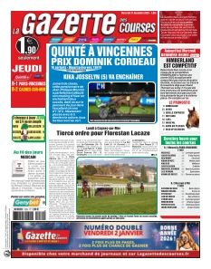 cover La Gazette des Courses n°20251231
